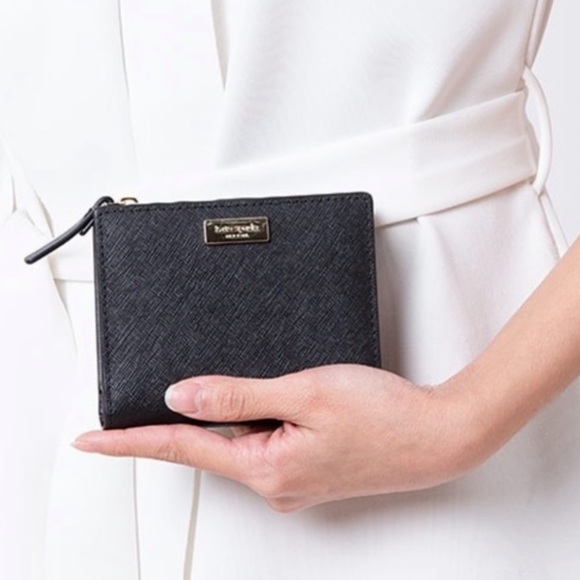 Kate spade Black Leather Wallet - Picture 1 of 4